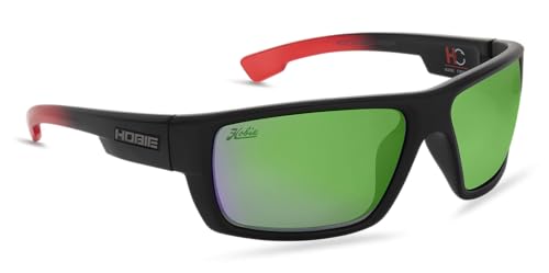 Hank Cherry Edition Satin Black/Red Frame / Sea Green Mirror Lens