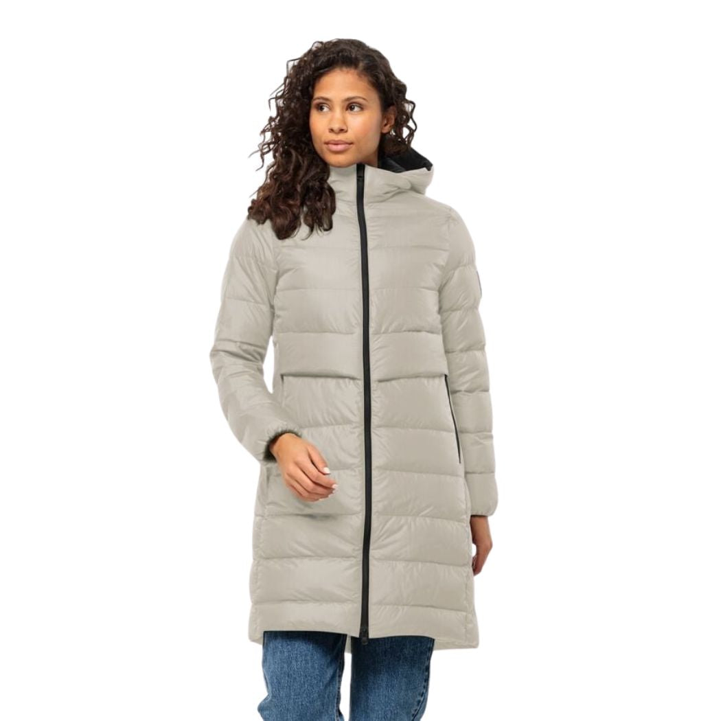 Jack Wolfskin Lenauplatz Women's Waterproof Winter Coat with RDS Certified Down - Warm Parka for Hiking, Skiing & Outdoor Adventures