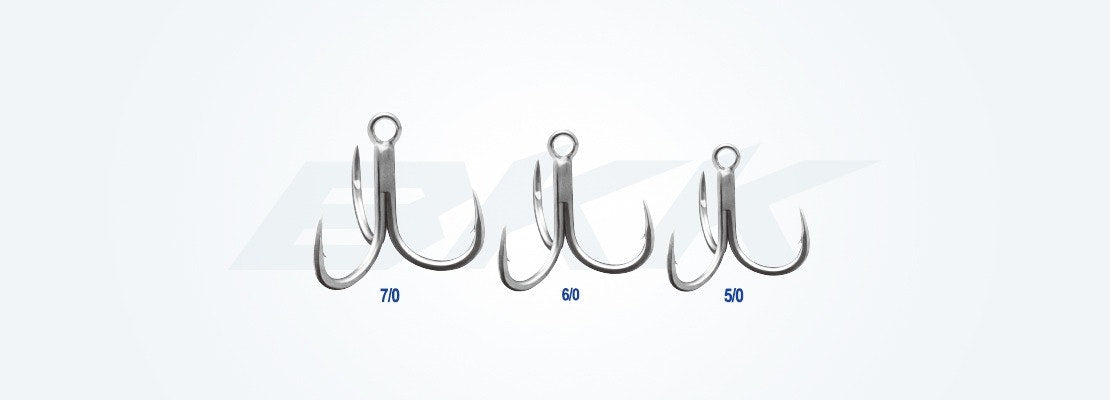 BKK GT Rex Treble Fishing Hook - Sharp High Carbon Steel Hooks for Bass, Trout, and Saltwater Fishing - Perfect for Freshwater and Saltwater Angling Adventures