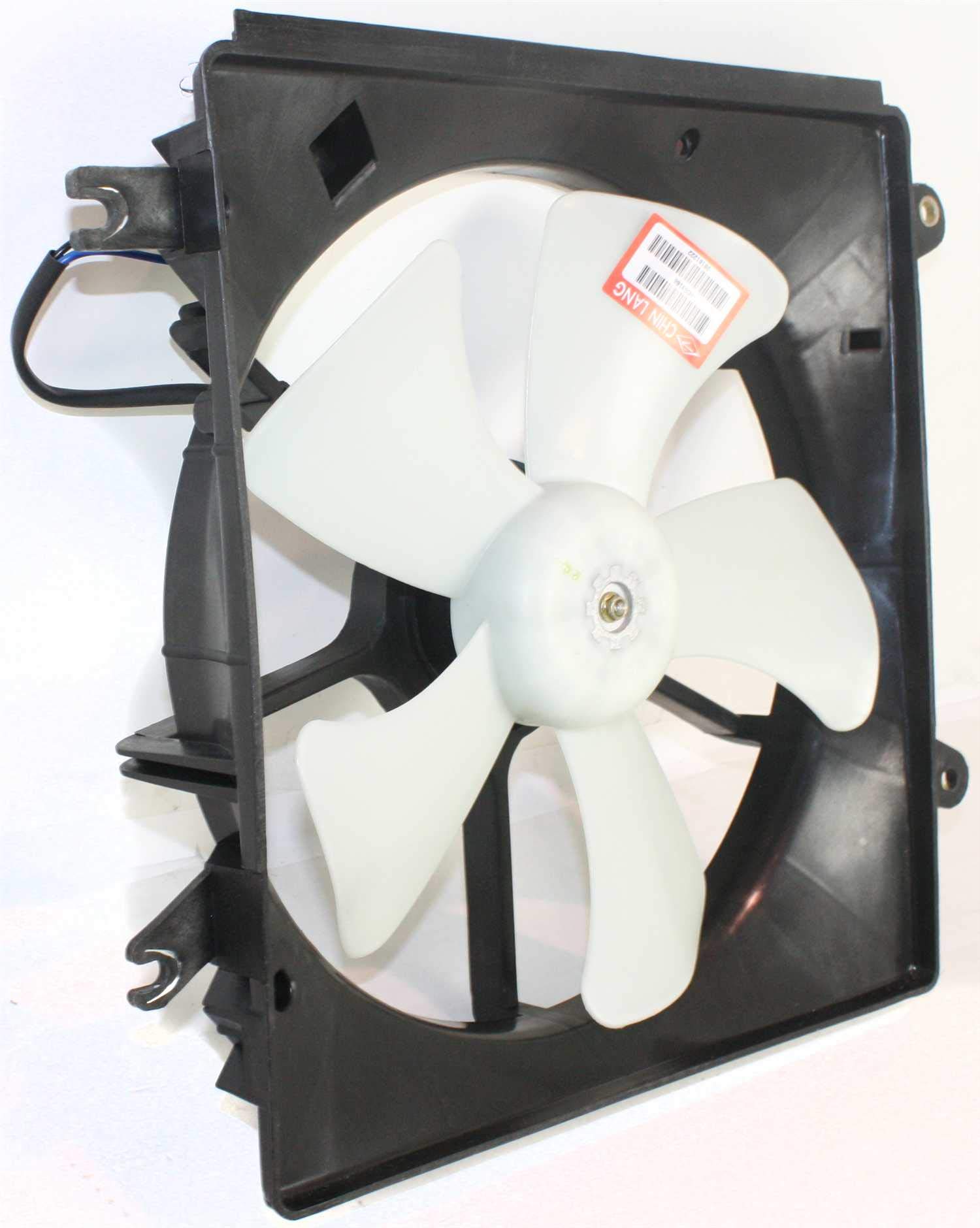 Evan Fischer Radiator Cooling Fan Assembly Compatible with 1994-2001 Acura Integra - High Performance Replacement Part for Engine Cooling System | Perfect for Summer Driving & Overheating Prevention