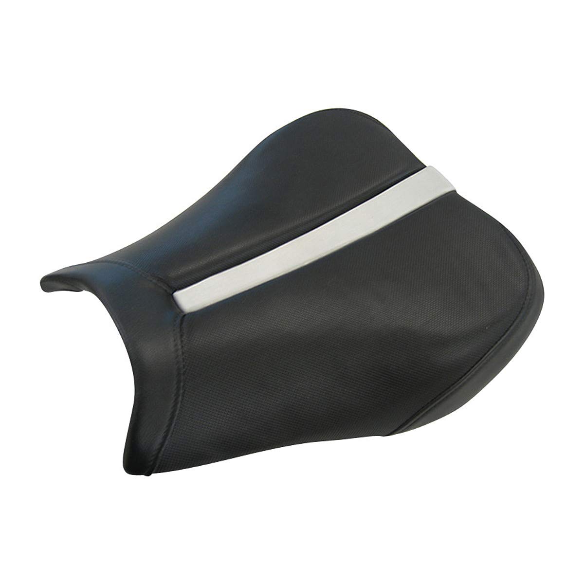 Saddlemen One Piece Track Solo Seat - Carbon Fiber Look Motorcycle Seat for Harley, Honda, Yamaha - Lightweight & Comfortable for Long Rides & Cruising