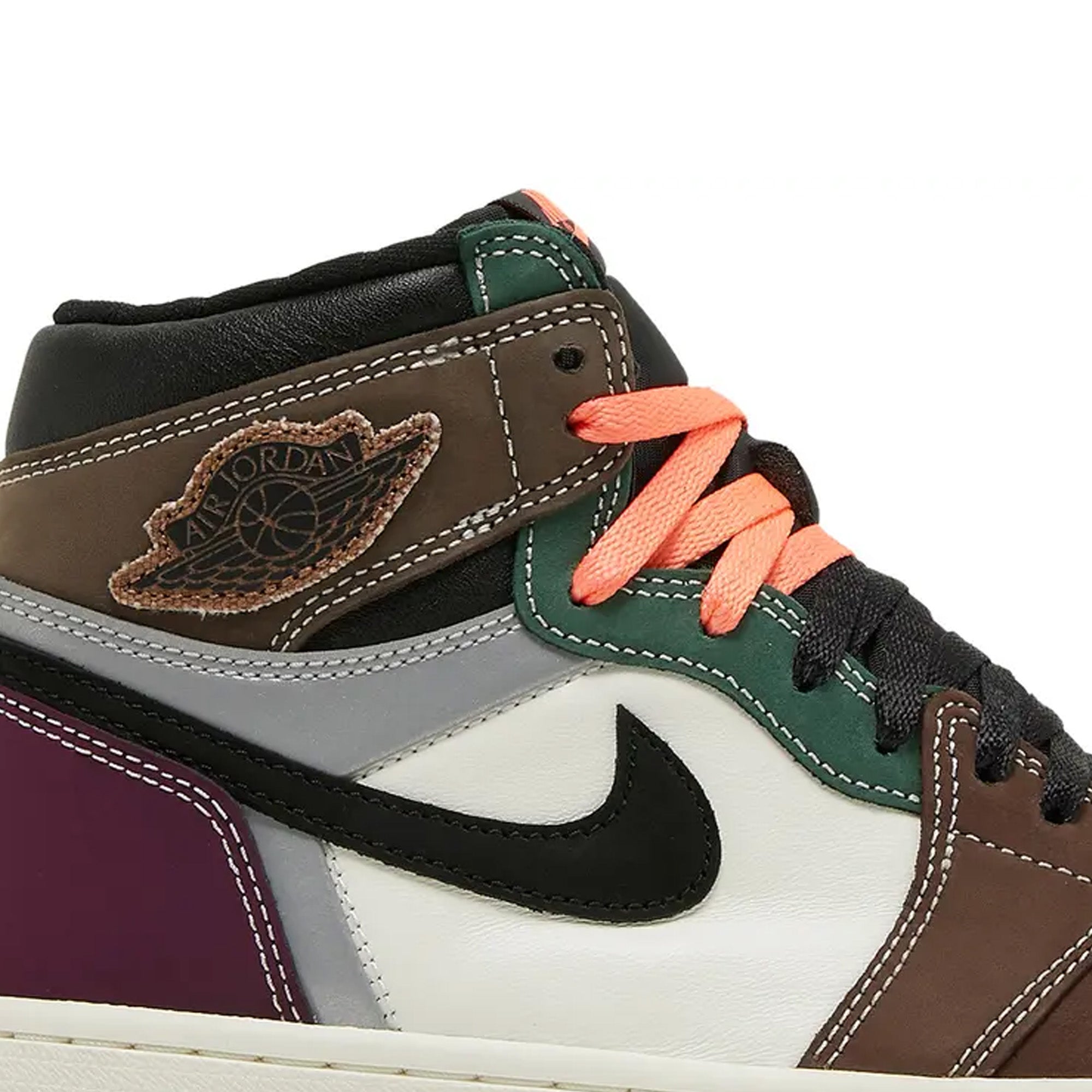 Air Jordan 1 Retro High OG 'Hand Crafted' Sneakers (2021) - Men's Basketball Shoes for Streetwear & Casual Fashion