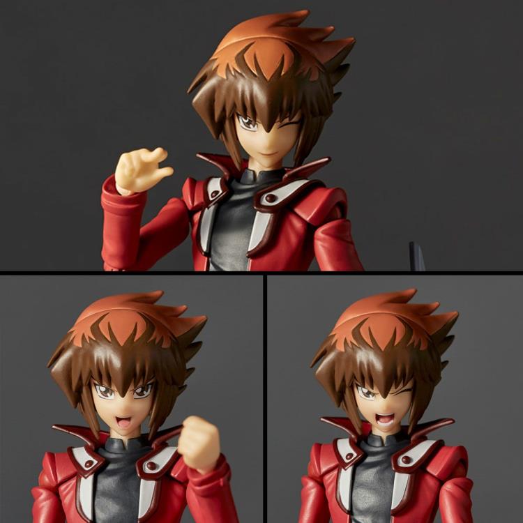 Amazing Yamaguchi Revoltech Figure Judai Yuki (Jaden Yuki) NR019 - Highly Articulated Anime Action Figure for Collectors - Perfect for Display, Photography, and Yu-Gi-Oh! GX Fans