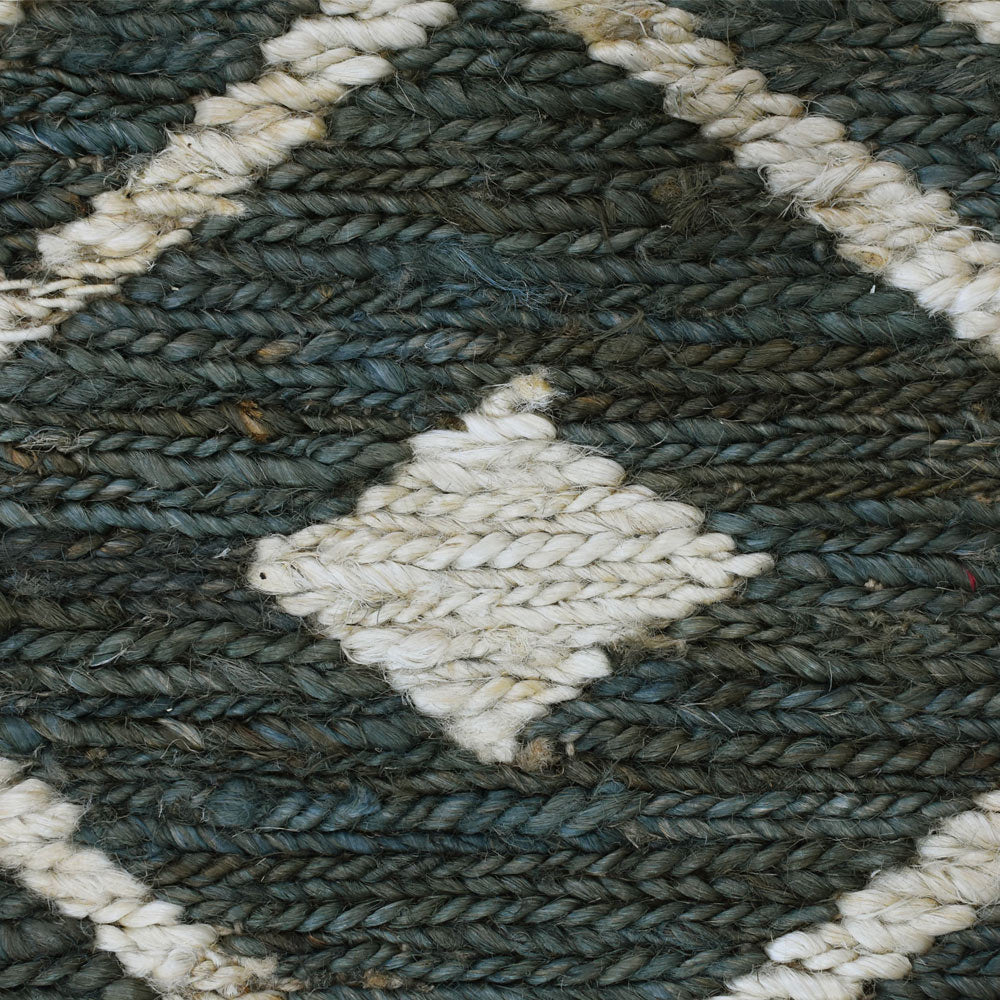 Hand Knotted Bohemian Style Rug - Traditional Prague Design, 100% Wool, Non-Slip Backing for Living Room, Bedroom & Office Decor