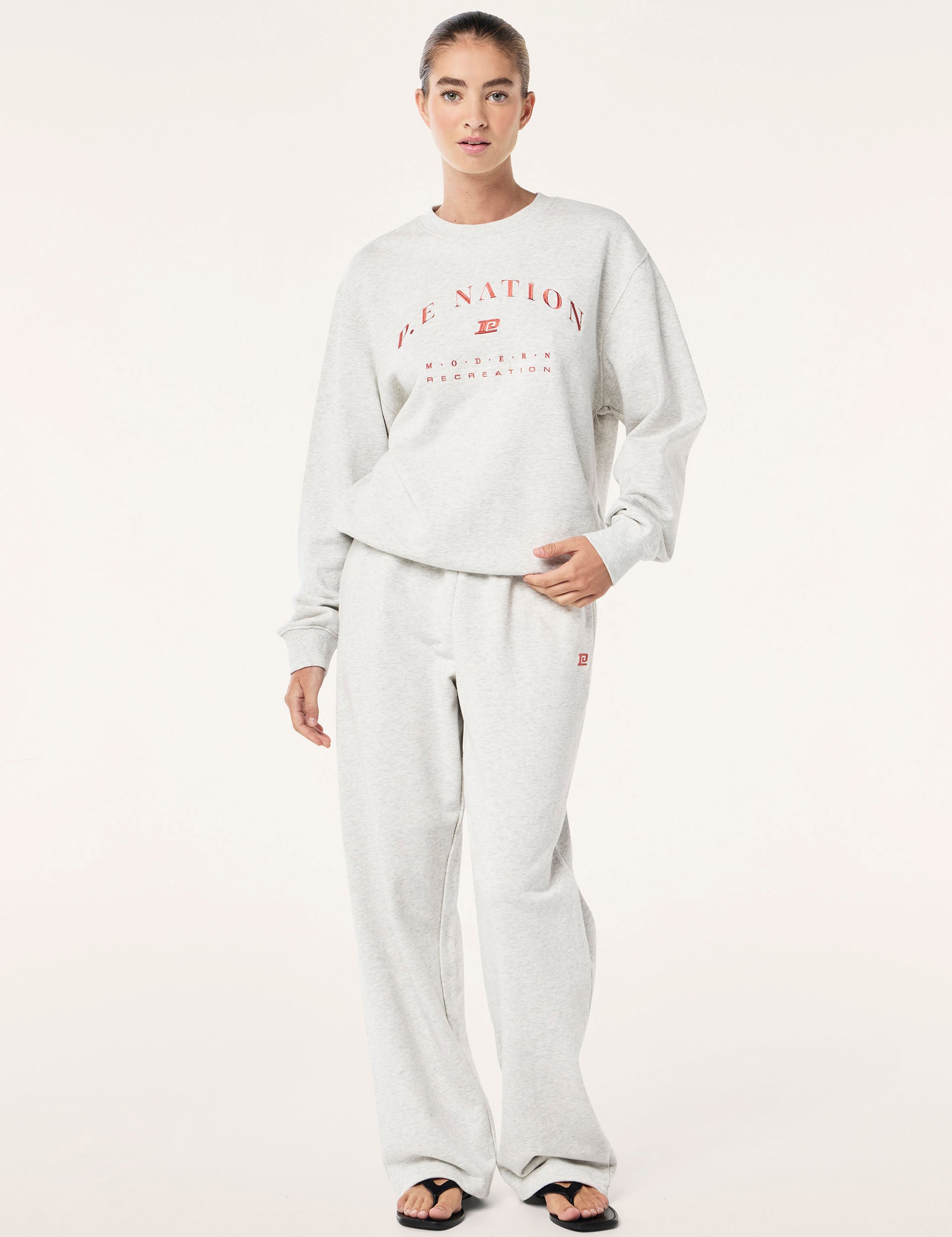 Liberation Sweat Light Grey Marble - Comfortable & Stylish Sweatshirt for Women | Perfect for Casual Wear, Gym, and Lounge