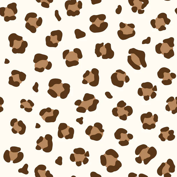 Premium Cotton Poplin Fabric with Leopard Print - Soft & Durable Material for Dresses, Shirts & DIY Sewing Projects - Perfect for Fashion Design & Home Decor