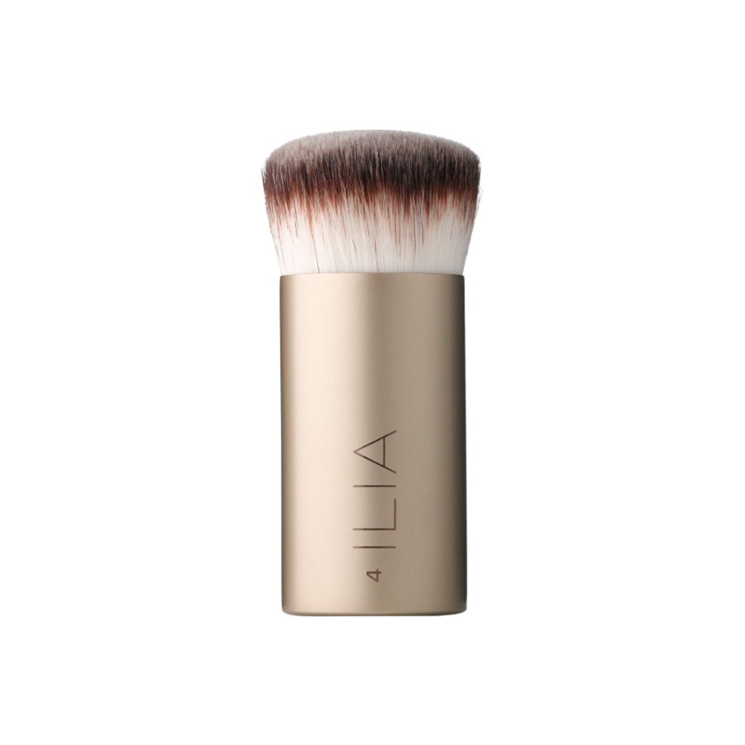 Ilia Perfecting Buff Brush - Vegan Makeup Brush for Flawless Foundation & Powder Application | Ideal for Liquid, Cream & Mineral Cosmetics