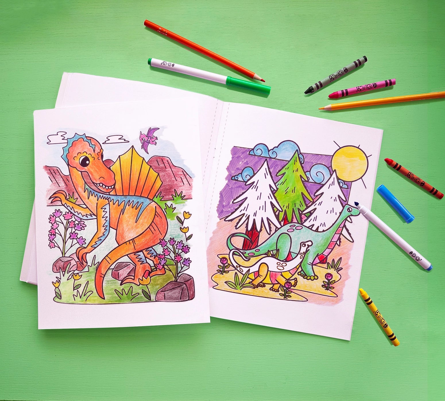 Dino Coloring Book for Kids - 50+ Fun Dinosaur Designs | Creative Activity for Boys & Girls | Perfect for Travel, Birthday Gifts & Classroom Activities