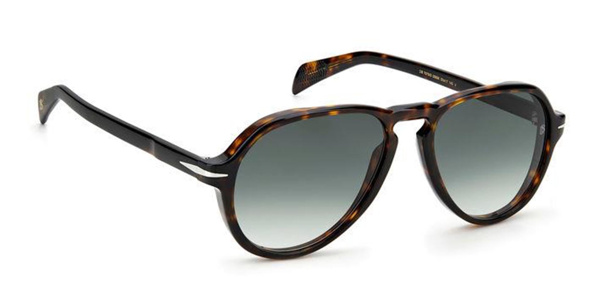 David Beckham DB7079/S Men's Sunglasses - Polarized UV Protection Aviator Style for Driving, Outdoor Sports & Fashion