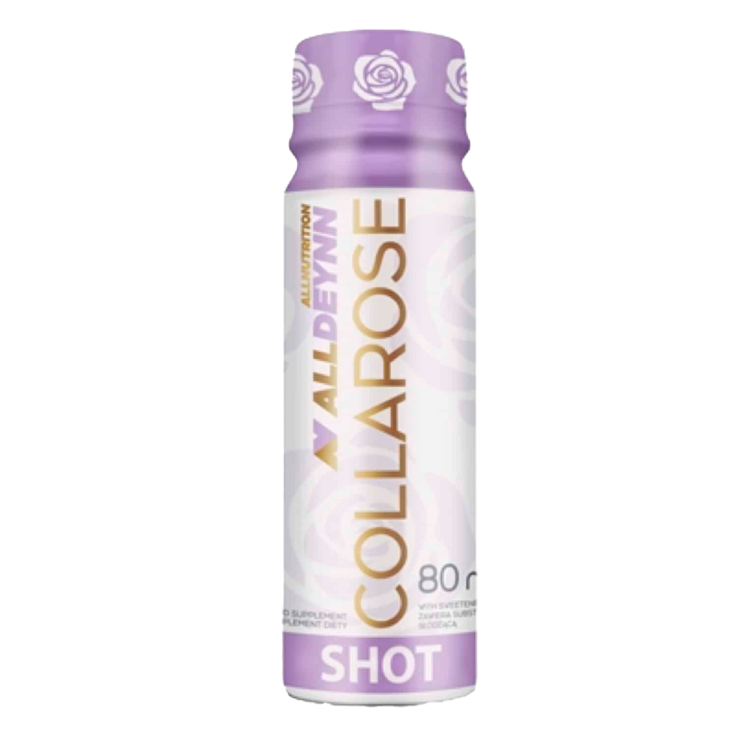 AllDeynn Collarose Shot - Raspberry Wild Strawberry Flavor, 12-Pack of 80ml Bottles | Perfect for Cocktails, Mocktails & Party Drinks