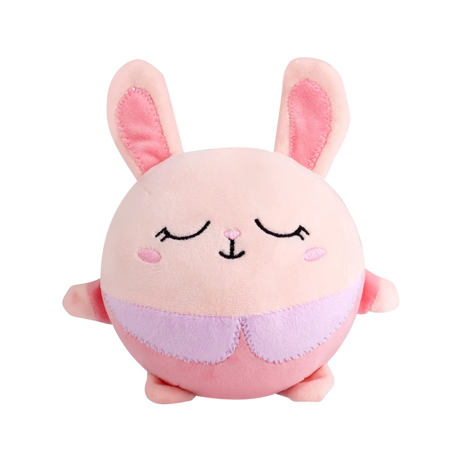 Interactive Talking Baby Plush Toy with USB Charging & Bouncing Ball - Electric Doll Gift for Kids Birthday, Toddler Sensory Play & Learning Fun
