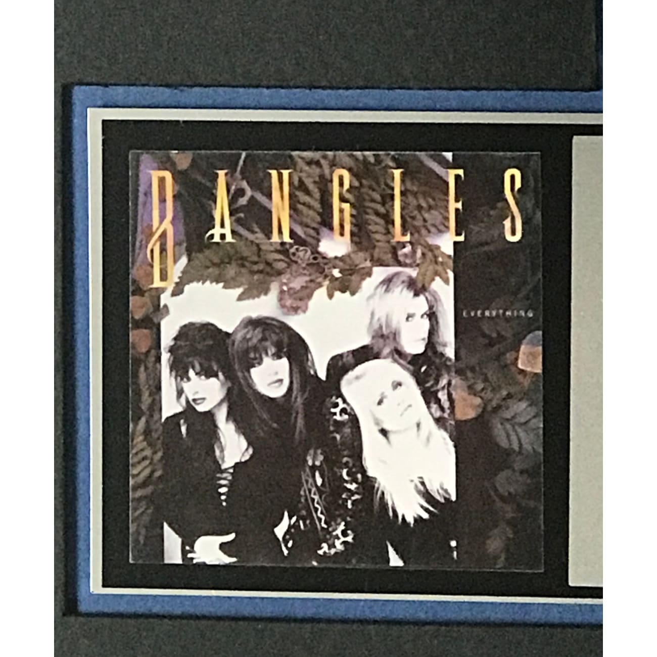 Rare RIAA Platinum Album Award Presented to Michael Steele - Authentic Music Memorabilia for Collectors & Fans | Perfect for Display in Music Studios, Theaters, and Fan Collections
