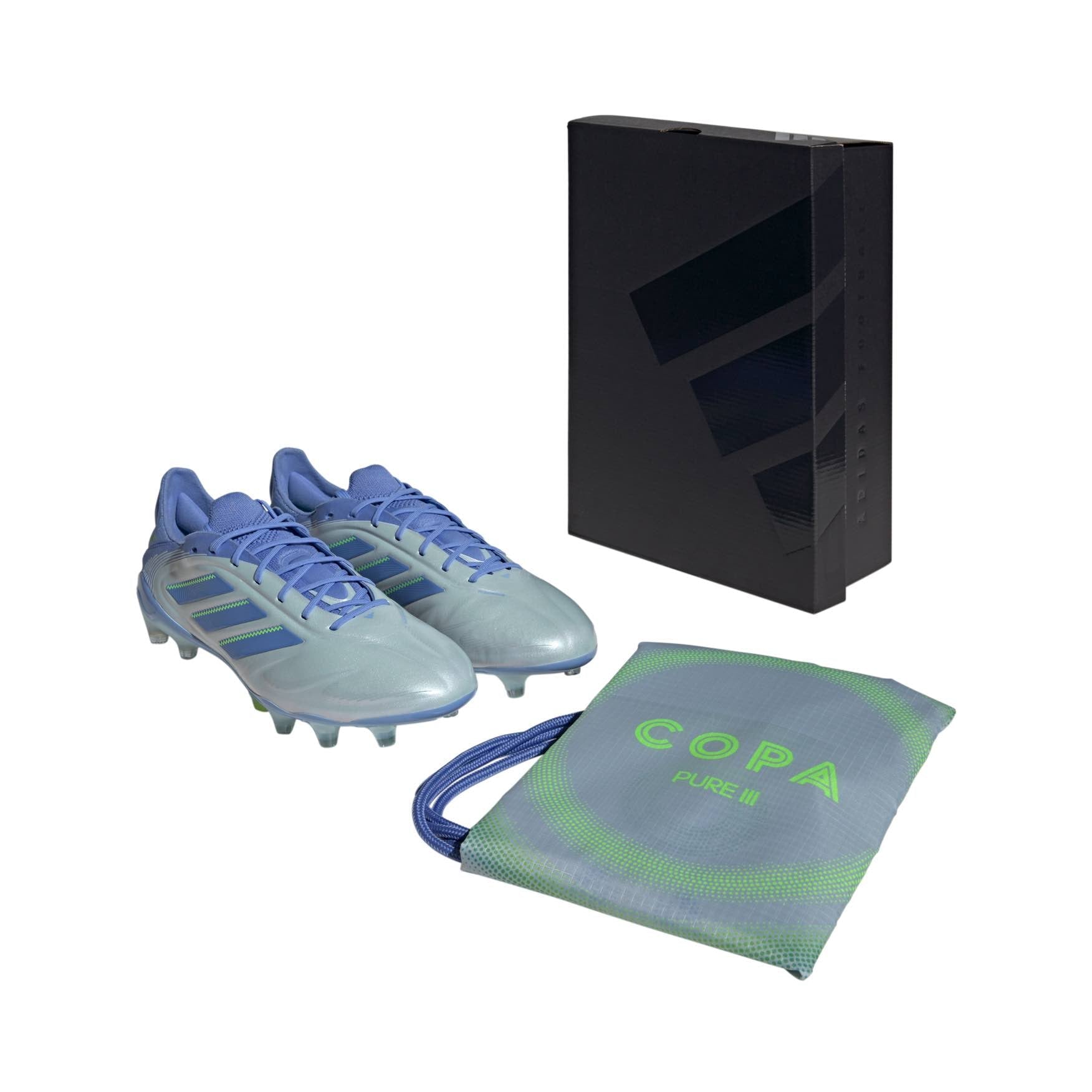 Adidas Copa Pure 3 Elite FG Soccer Cleats - Men's Firm Ground Football Boots for Professional Performance | Perfect for Competitive Matches & Training