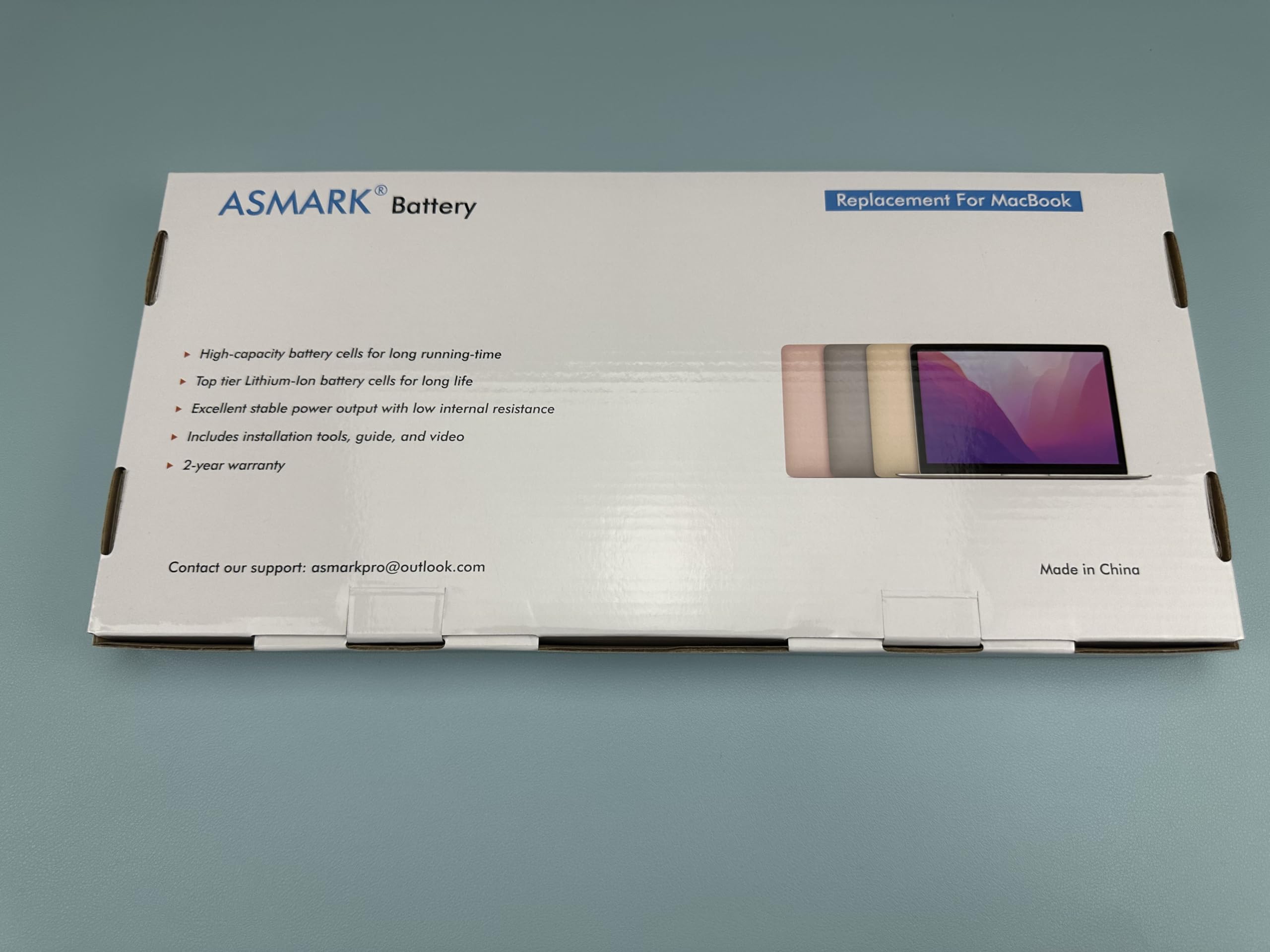 ASMARK A1990 Replacement Battery for MacBook Pro 15-inch (2018-2019 Model A1953) - High Capacity Laptop Battery for Extended Work & Creative Projects