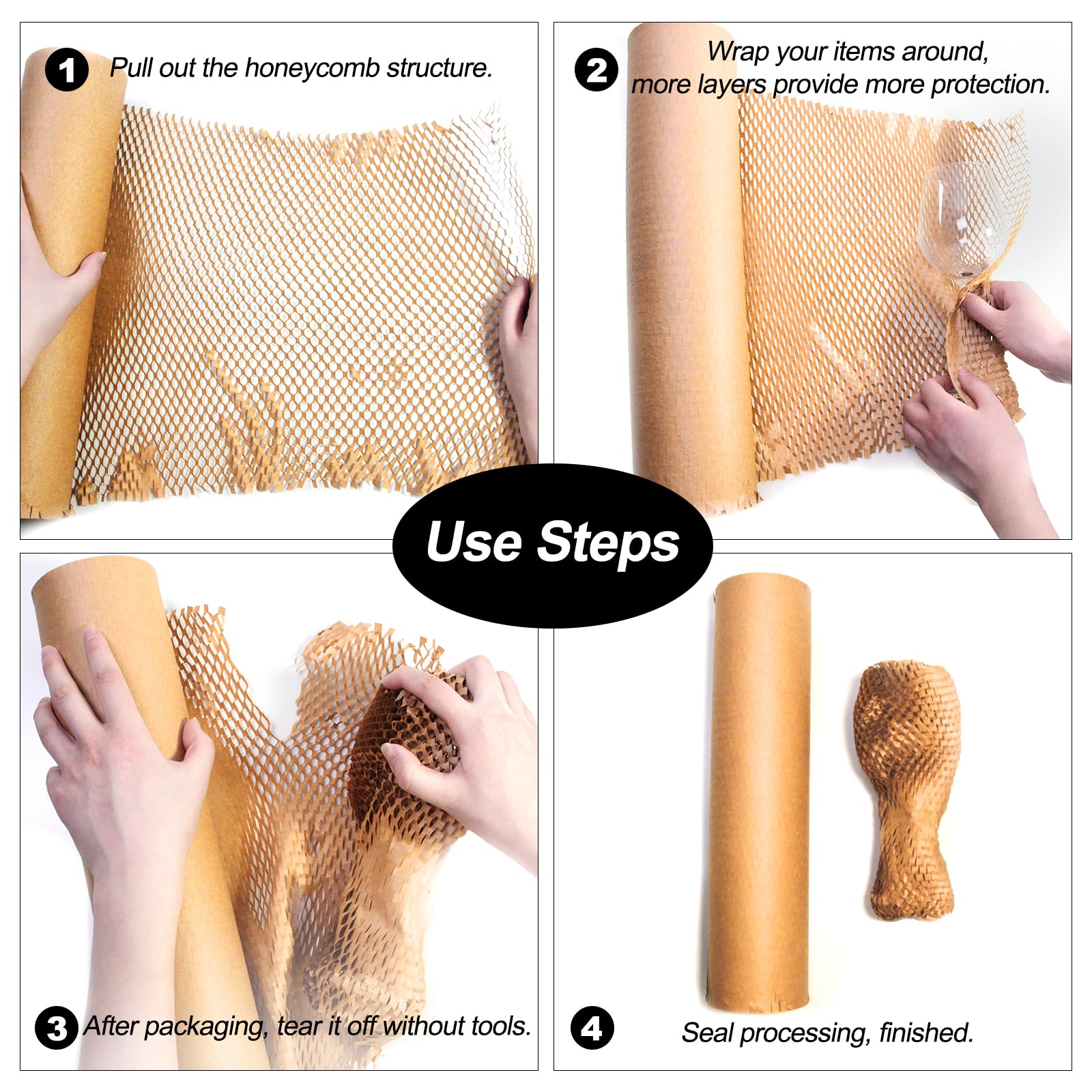 Eco-Friendly Honeycomb Packing Paper Sheets 12
