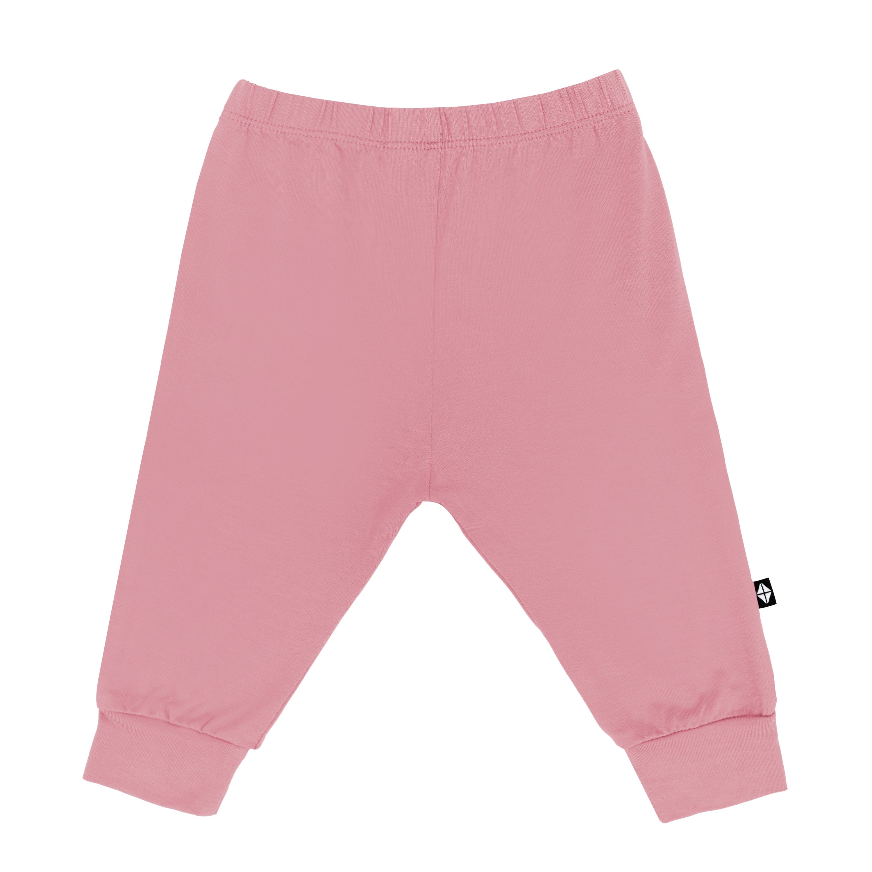 Women's High-Waisted Apple Blossom Pink Pants - Comfortable Stretchy Casual Trousers for Work, Office & Everyday Wear