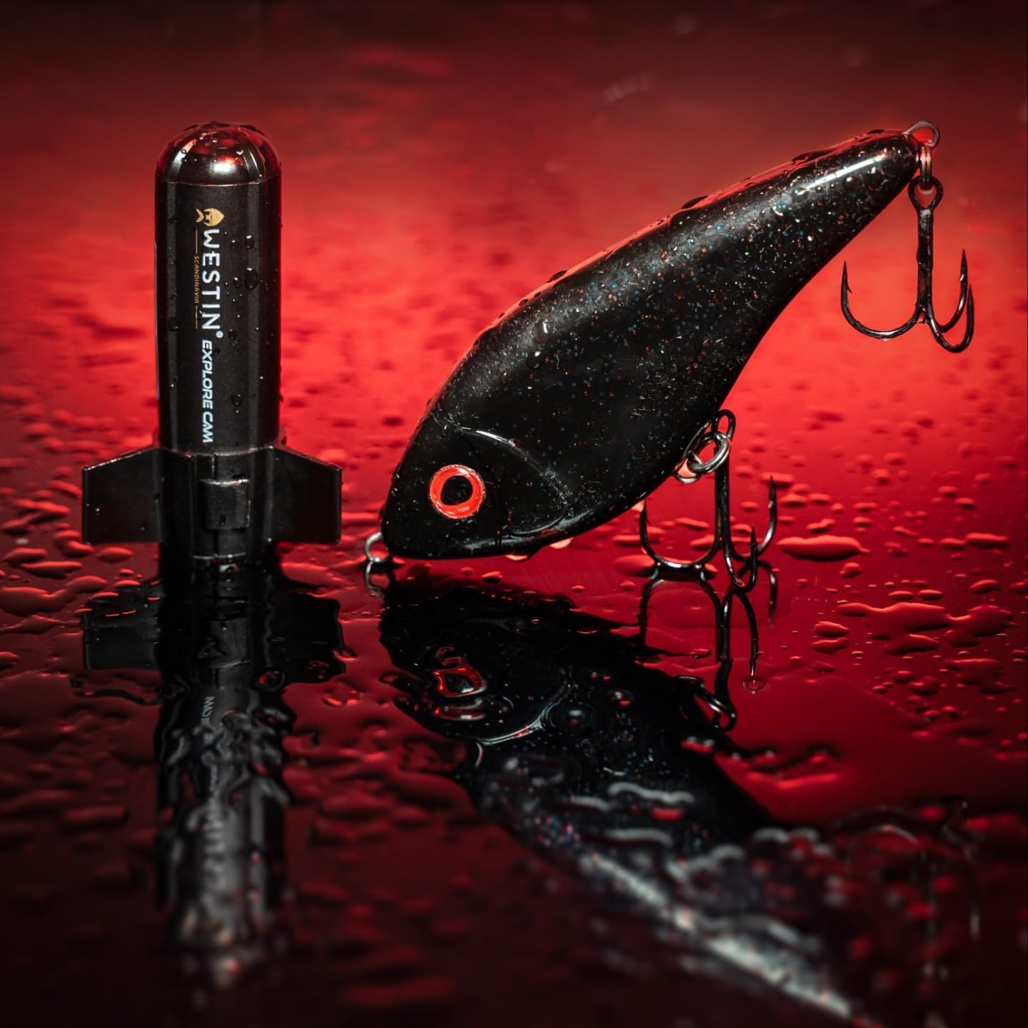 Westin Explore Cam Fish Camera - Wireless Underwater Fishing Camera with Full HD Video, Waterproof & Castable Design - Perfect for Ice Fishing, Kayak Fishing & Boat Fishing Adventures