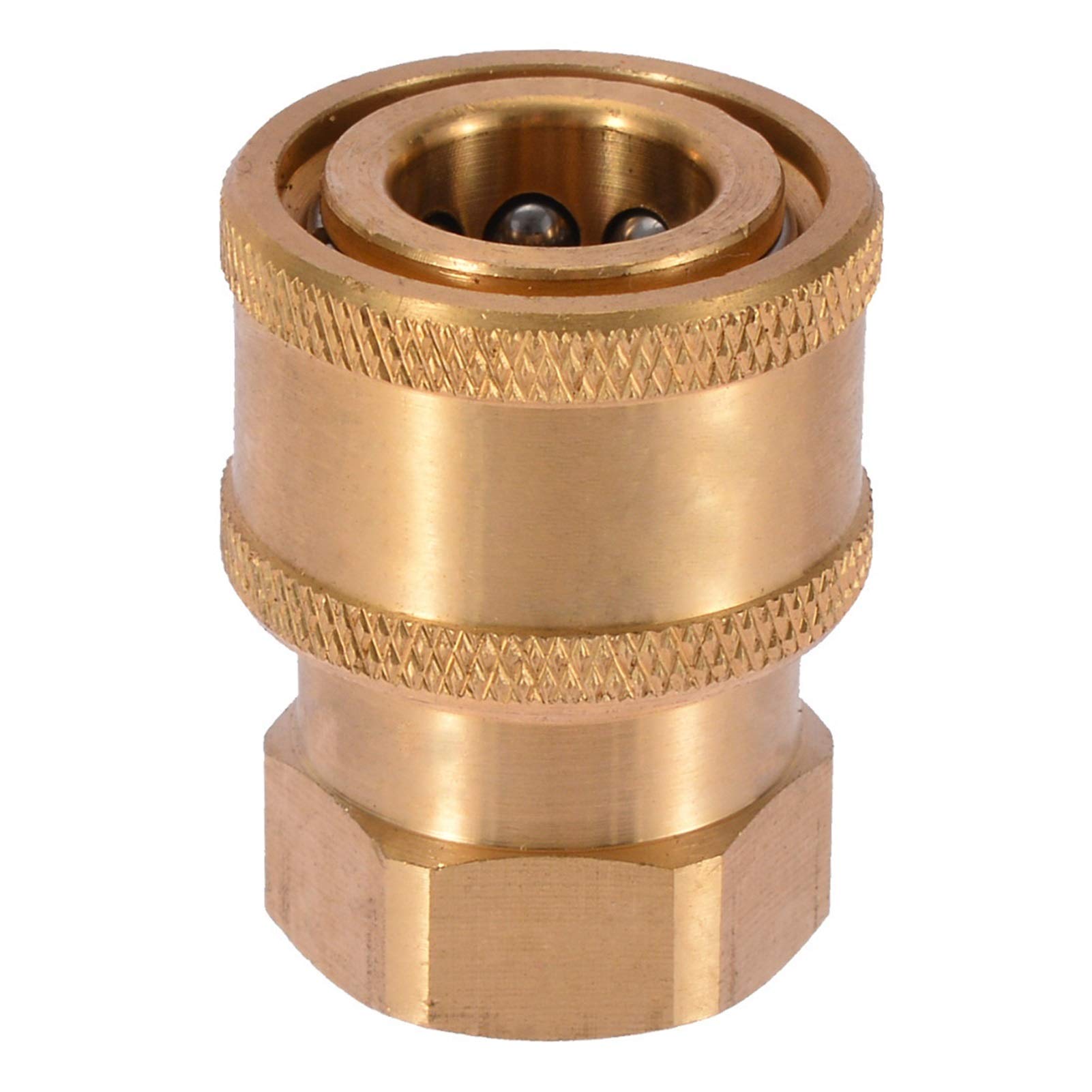 1/4'' Pressure Washer Hose Connector Adapter - Female Garden Watering Sprayer Tool & Faucet Pipe Fitting for Outdoor Cleaning, Car Washing & Lawn Irrigation | Xianglaa Hardware Accessories