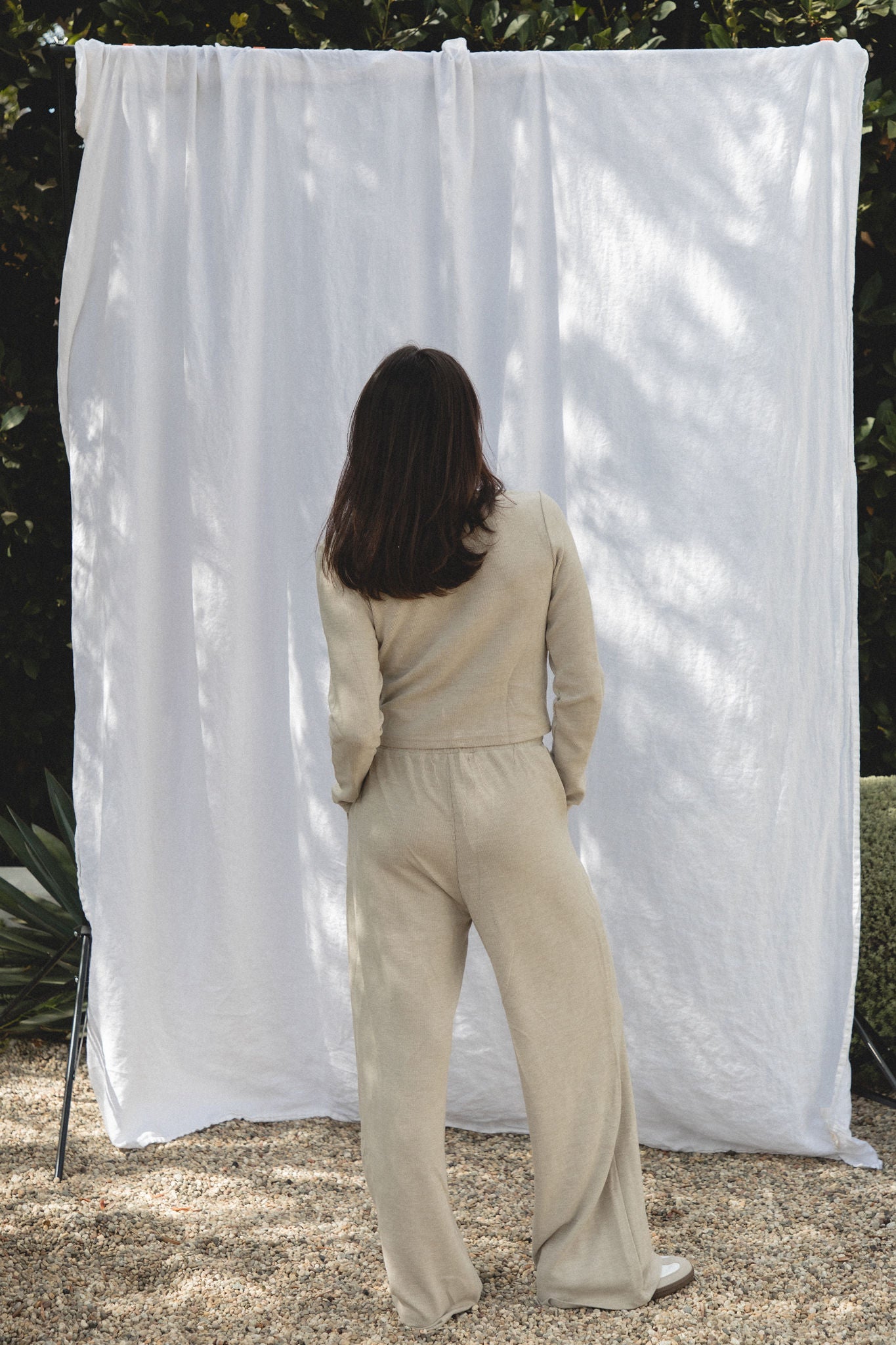 Sand Dune Woven Sweater Pants for Women - Soft & Comfortable Lounge Pants - Perfect for Yoga, Relaxing at Home, and Casual Outings