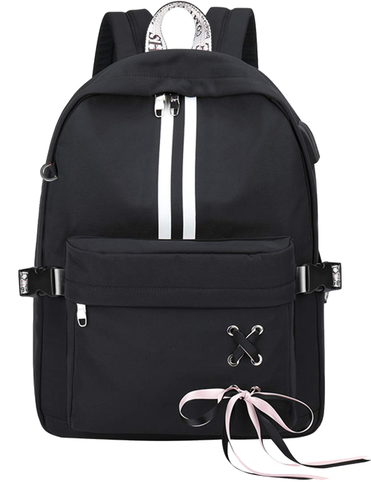 Stylish Casual School Backpack for Teen Girls - Lightweight Bookbag for Travel, College & Everyday Use | Durable & Trendy Backpack for School, Commuting & Outdoor Adventures