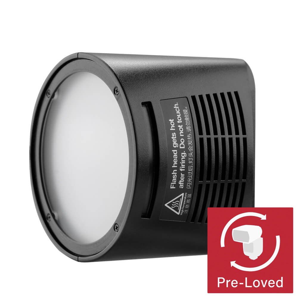 AD200 Portable Flash Round Head Attachment (GODOX H200R) - Professional Photography Lighting for Studio, Portrait, and Outdoor Shooting