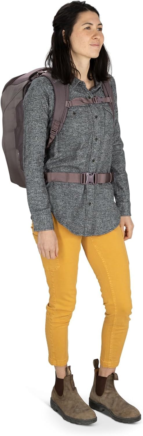 Osprey Sojourn Porter 30L Travel Backpack - Koseret Green | Lightweight Carry-On Luggage for Business Trips & Weekend Getaways