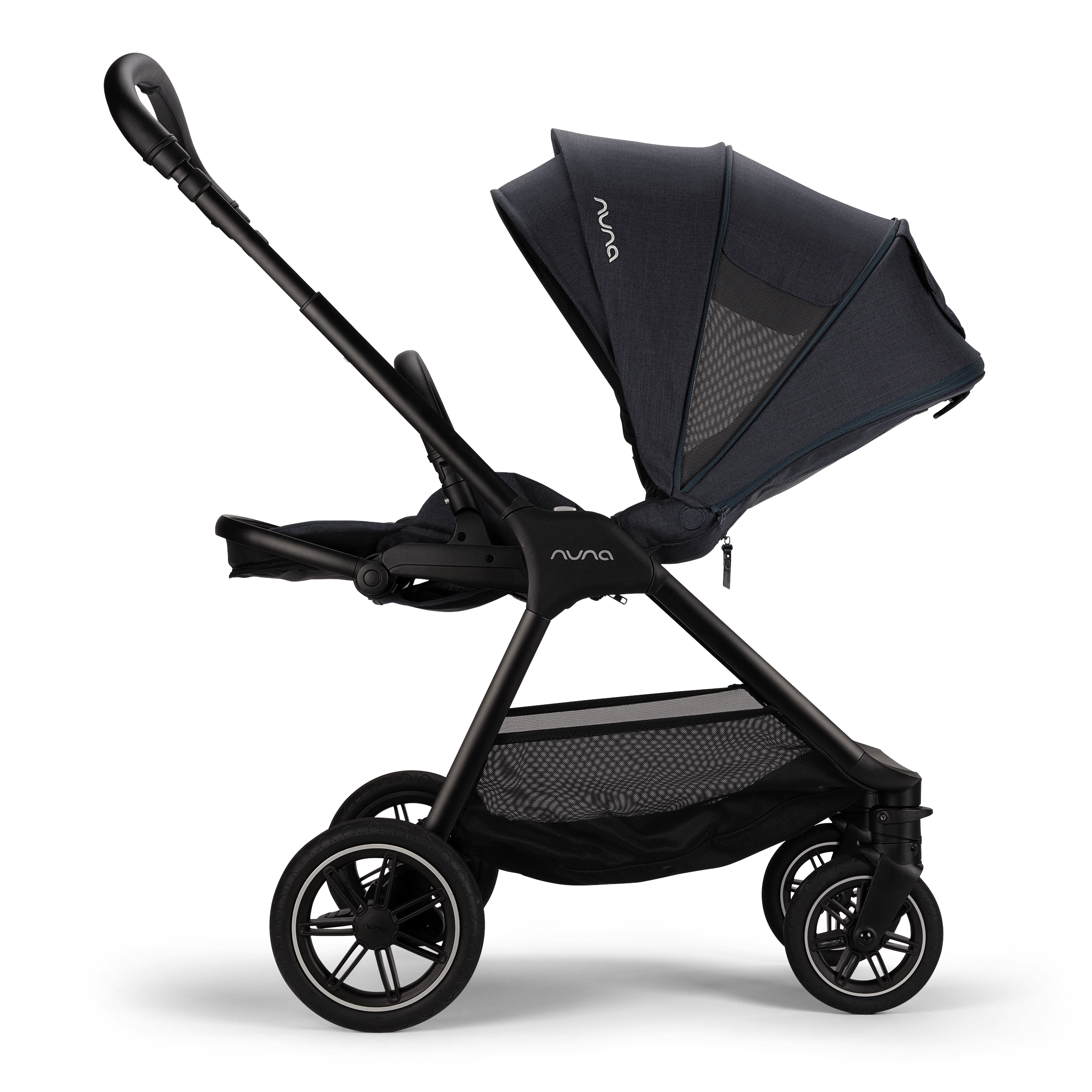 Nuna Mixx Next Stroller with Magnetic Buckle - Lightweight Travel Stroller for Babies & Toddlers - Perfect for City Walks, Shopping, and Air Travel