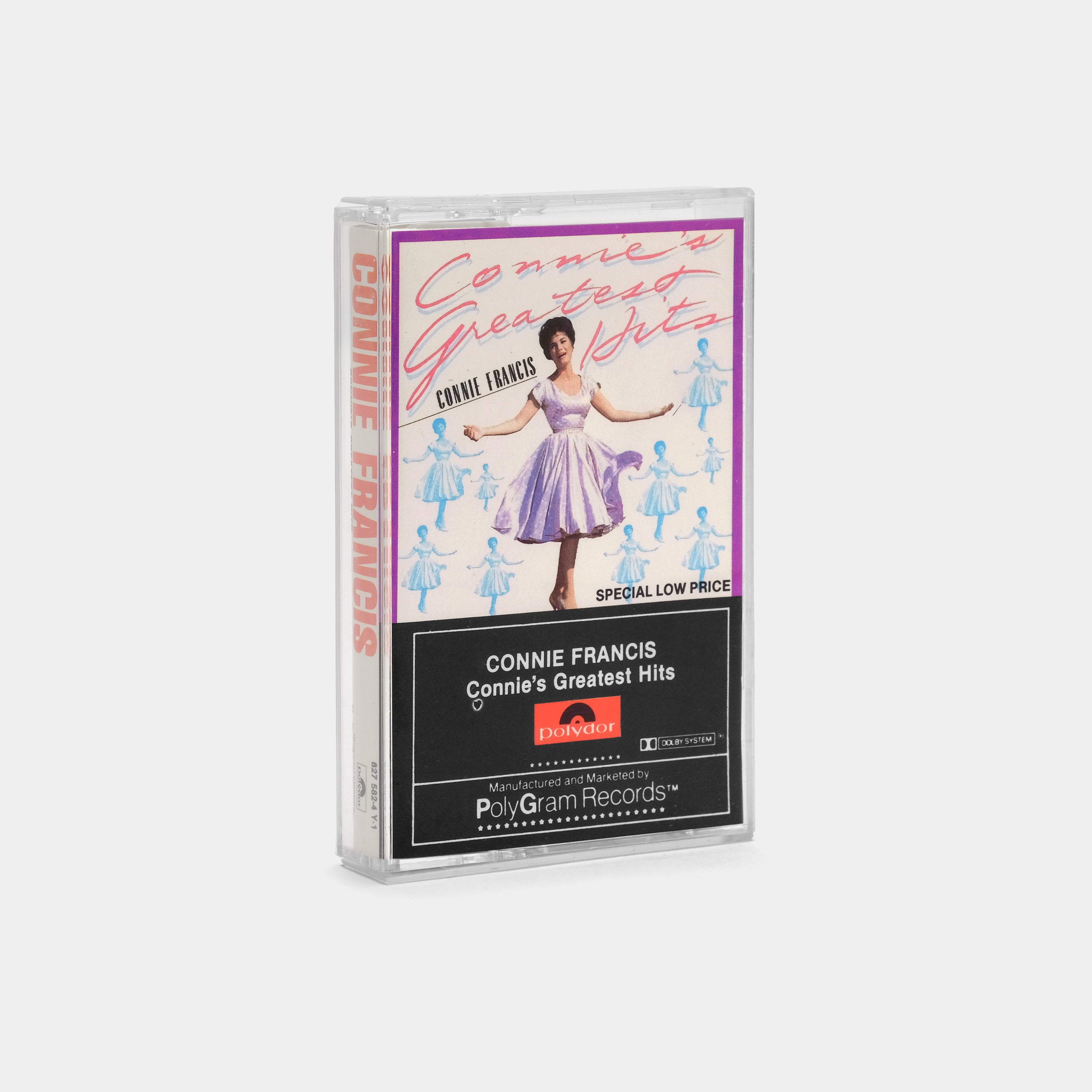 Connie Francis Greatest Hits Cassette Tape - Vintage Music Collection for Car, Home & Retro Music Lovers