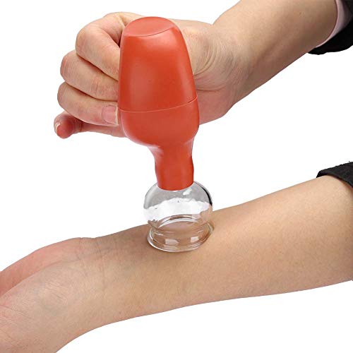 Premium Vacuum Suction Massage Cups Set - Detachable Glass Cupping Therapy Kit for Pain Relief & Skin Care | Gentle on Skin for Body Massage, Relaxation & Daily Wellness Routine
