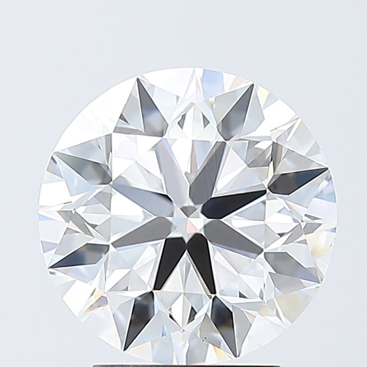 3.03 Carat F VVS2 Round Lab-Created Diamond - Perfect for Engagement Rings & Fine Jewelry