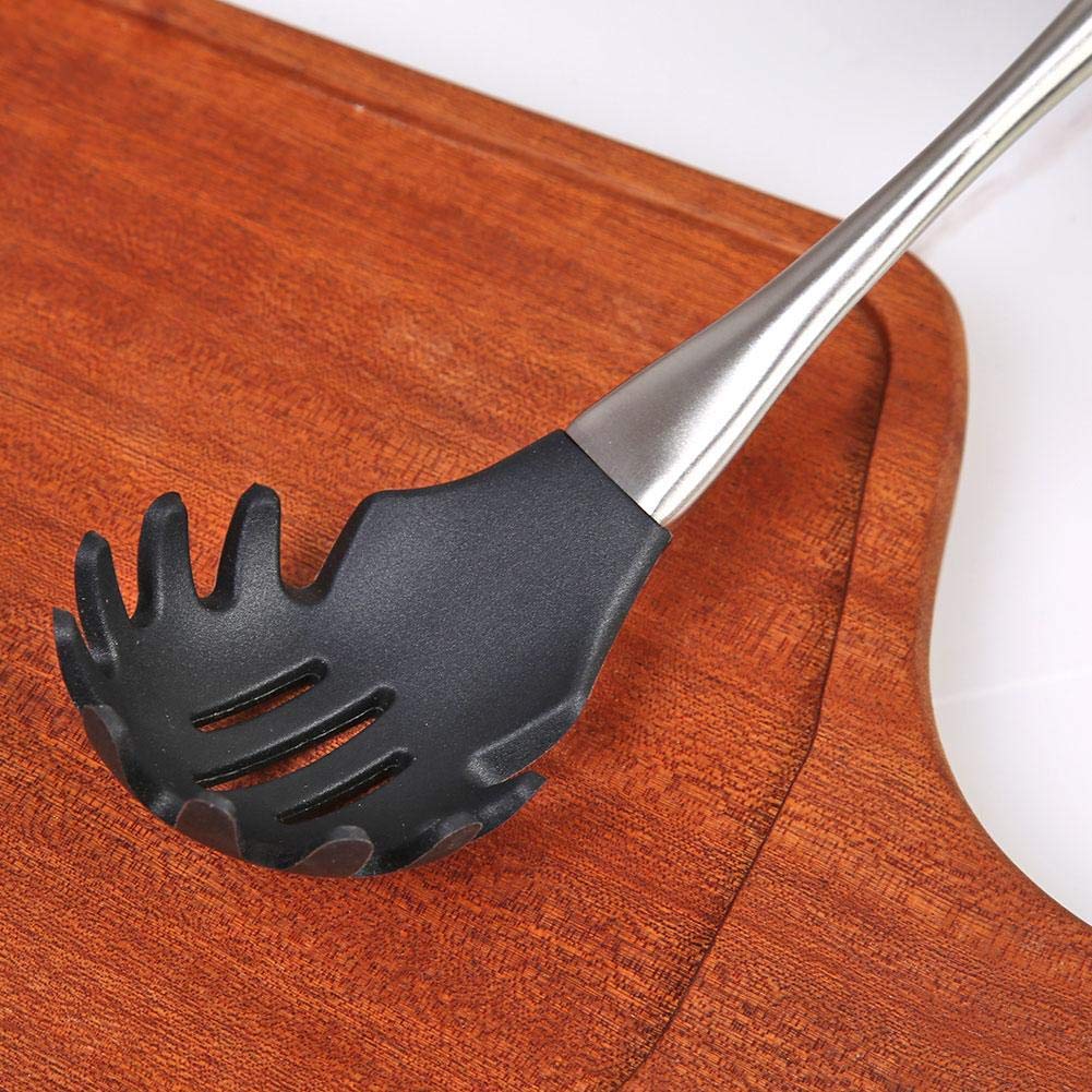 Premium Silicone Spatula Set - Non-Stick Heat-Resistant Baking & Cooking Utensils with Stainless Steel Core - Perfect for Mixing, Flipping, Serving Pasta, Salad & More - Ideal for Kitchen, BBQ, Camping & Baking Enthusiasts