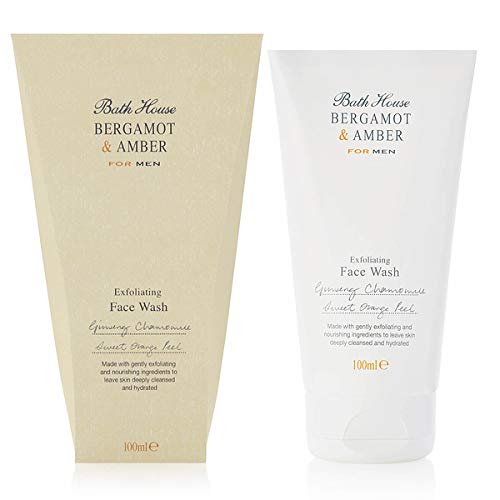 Bergamot & Amber Scented Face Wash - 100ml Gentle Cleanser for Men & Women | Perfect for Daily Skincare & Spa Nights at Home - Bath House