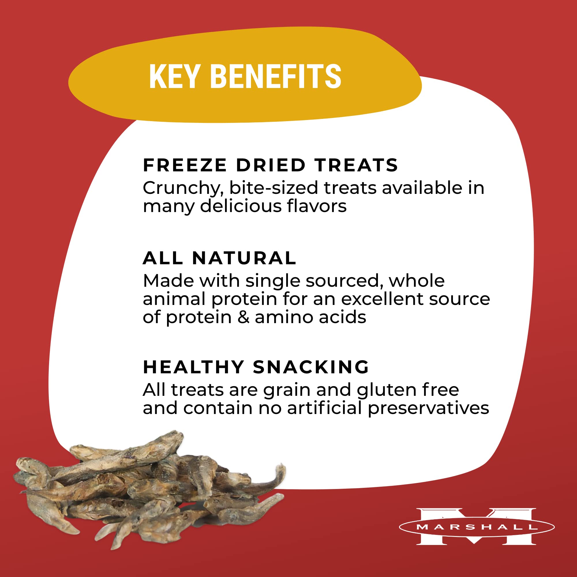Marshall Pet Products RA Ferret Extreme Munchy Minnow Treat - 1 oz | Natural, Nutritious & Tasty Ferret Snacks for Dental Health & Energy Boost | Perfect for Training Rewards & Playtime Treats