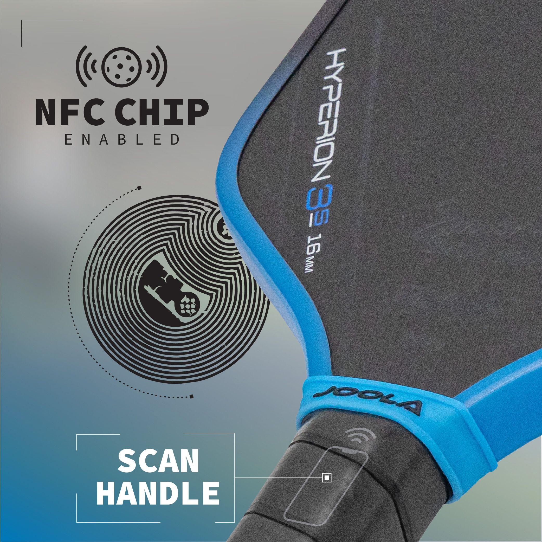 JOOLA Simone Jardim Hyperion 3S Pickleball Paddle - Premium Carbon Fiber Surface for Enhanced Control & Power | Perfect for Competitive Play & Outdoor Recreation