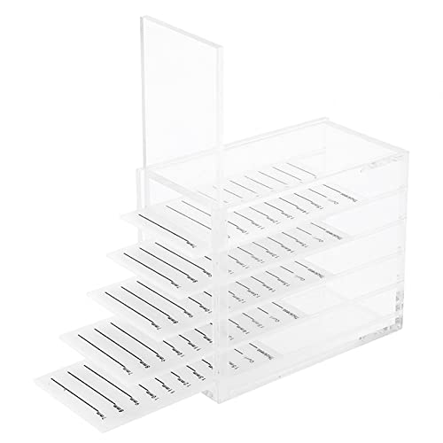 Premium Eyelash Organizer Box - Durable Lash Storage Case for Makeup Artists & Professionals - Perfect for Salon, Travel & Home Makeup Organization