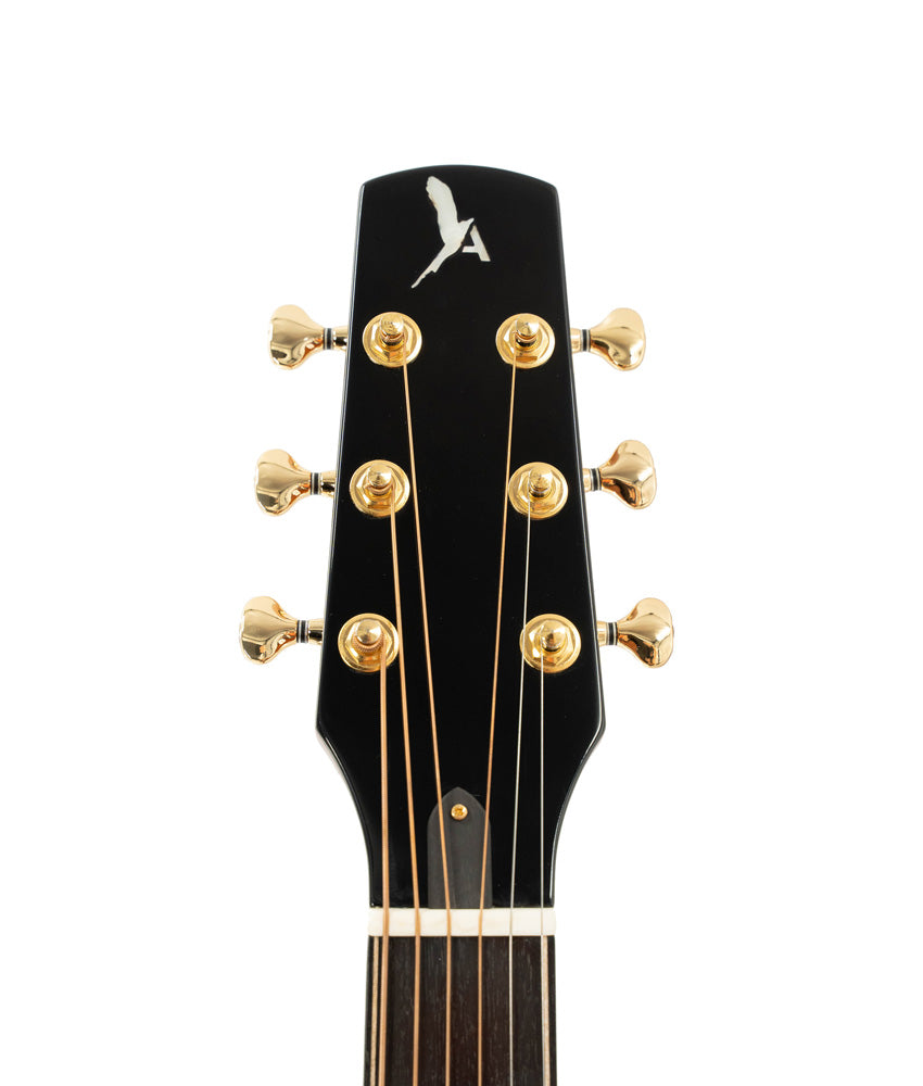 Avian Guitars Songbird 2A Mahogany Acoustic Guitar - Premium Solid Wood Guitar for Professional Musicians & Beginners - Perfect for Live Performances, Studio Recording & Home Practice