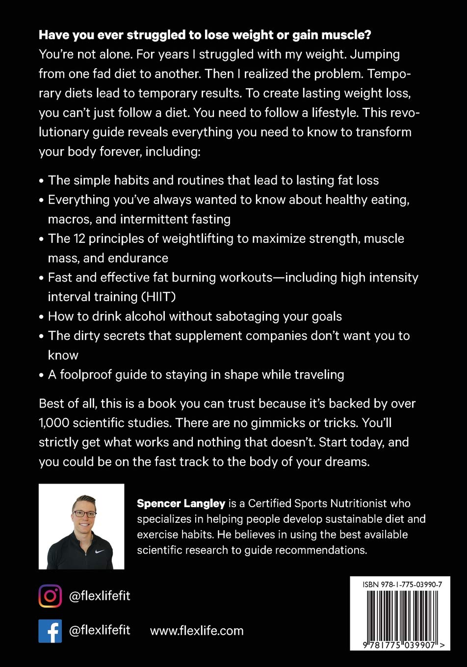 Flex Life: Ultimate Guide to Transform Your Body Forever - Fitness Tips for Home Workouts & Gym Training