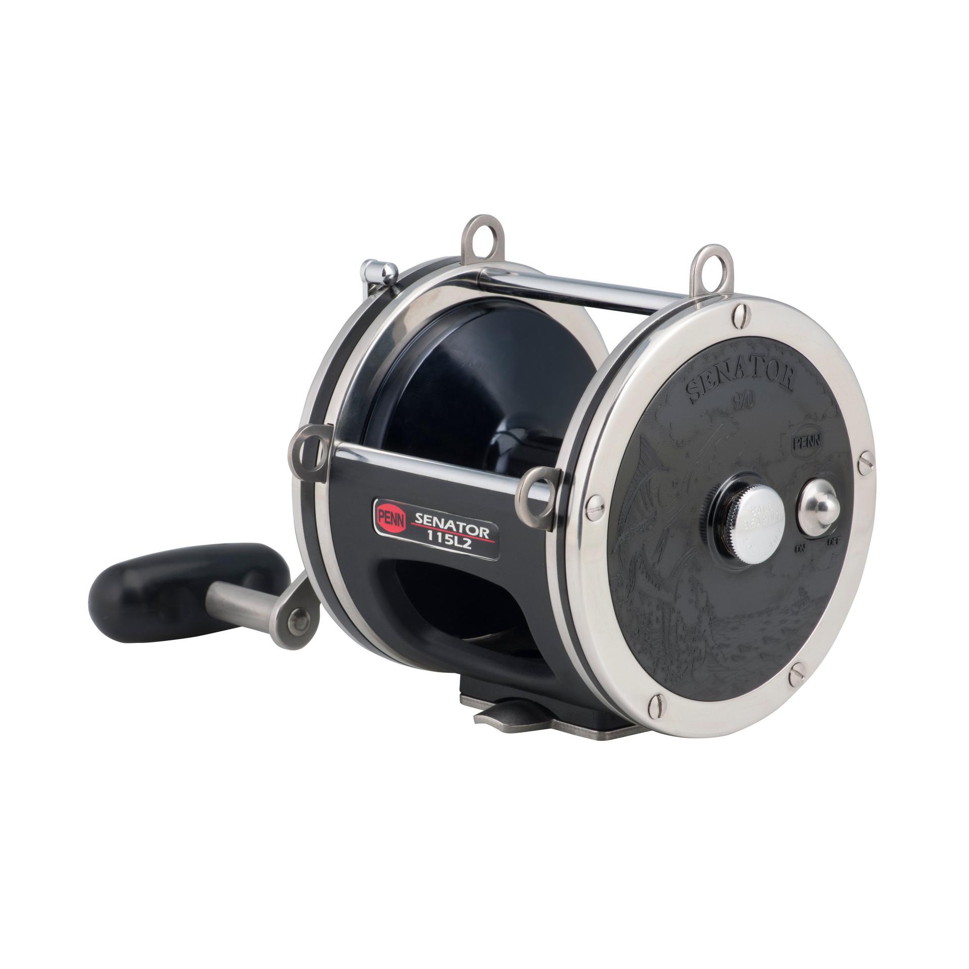 Senator® Star Drag Conventional Fishing Reel - Saltwater & Freshwater Spinning Reel for Surf Casting, Trolling & Offshore Fishing | High Performance Fishing Gear for Anglers