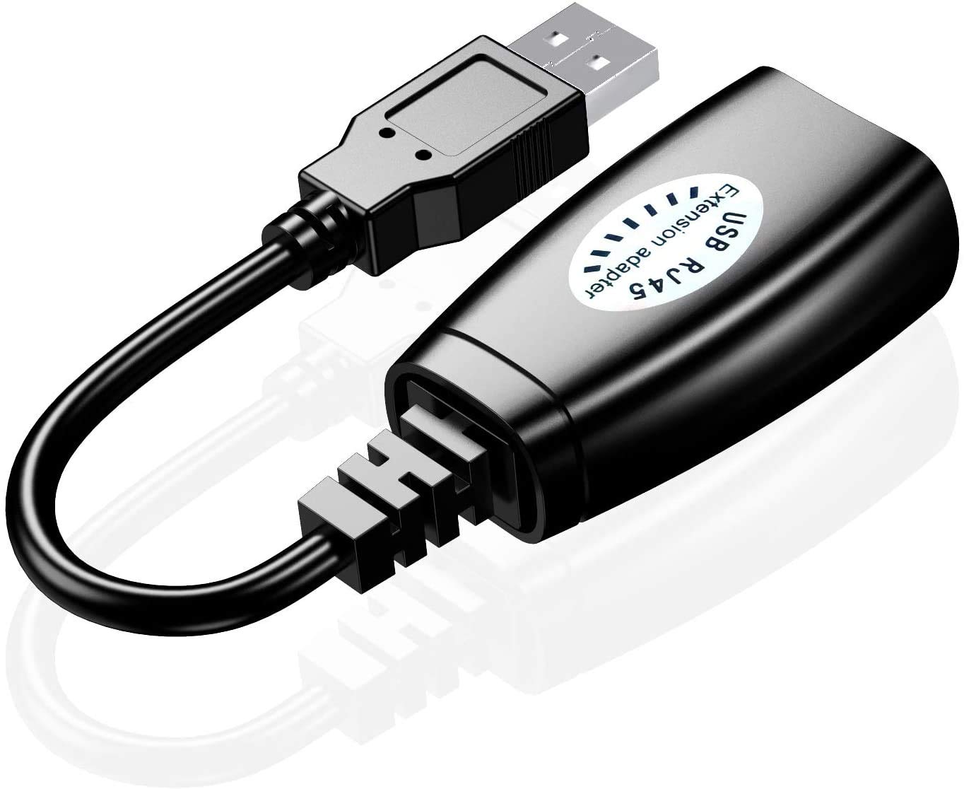 SNLLMZI USB to RJ45 Extender Adapter - Extend USB Signals Over Cat5/Cat5e/Cat6/Cat7/Cat8 Ethernet Cable (2 Pack) - Perfect for Home Office, Gaming Setup & Long-Distance Device Connections