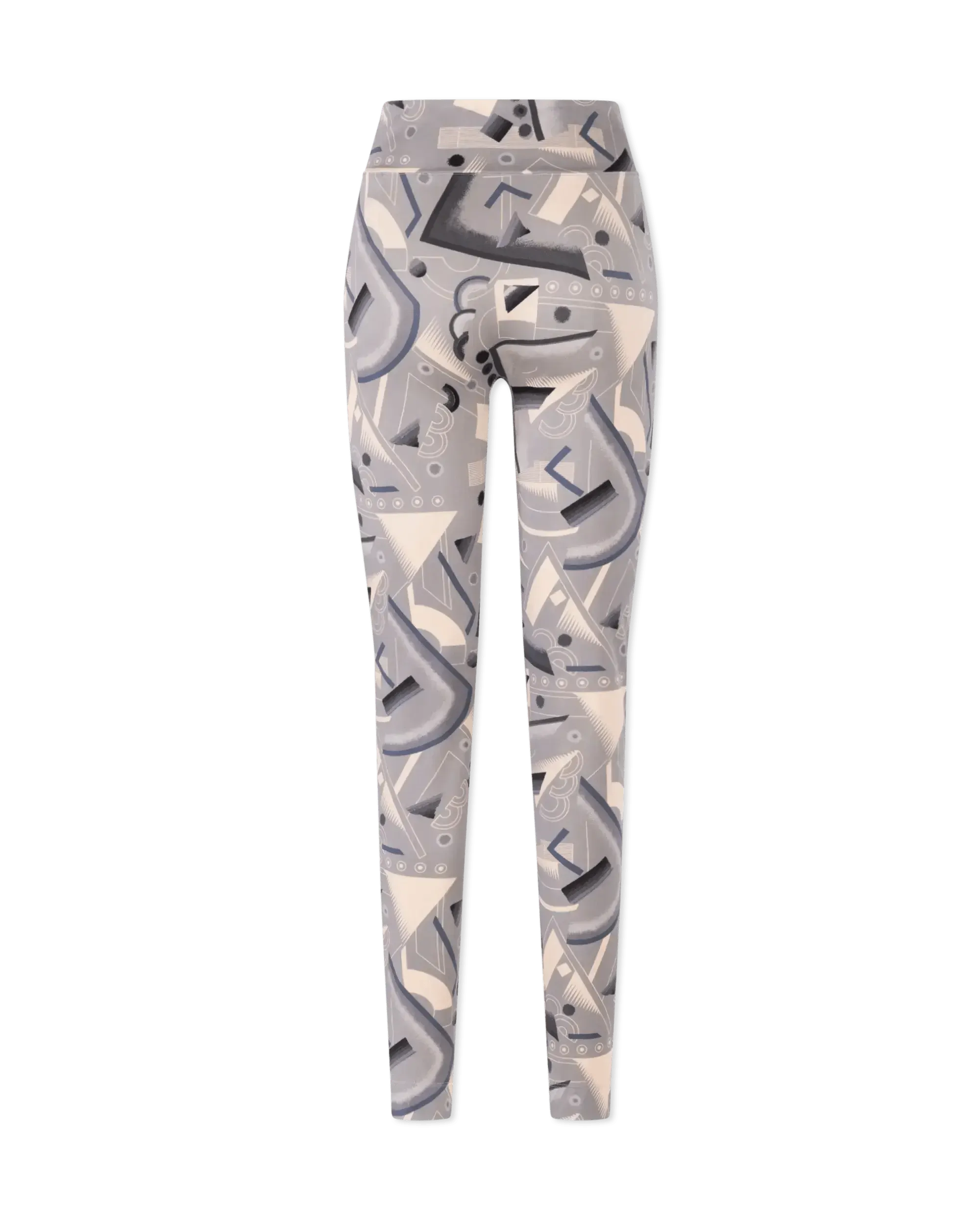 Stylish Geometric Print Lycra Leggings for Women - High Waist Yoga Pants, Workout & Gym Leggings - Perfect for Running, Fitness & Casual Wear
