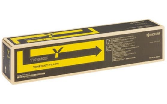 Kyocera 3050 3550Ci Yellow Toner Cartridge - High Yield Replacement for Kyocera Printers - Perfect for Office & Home Printing