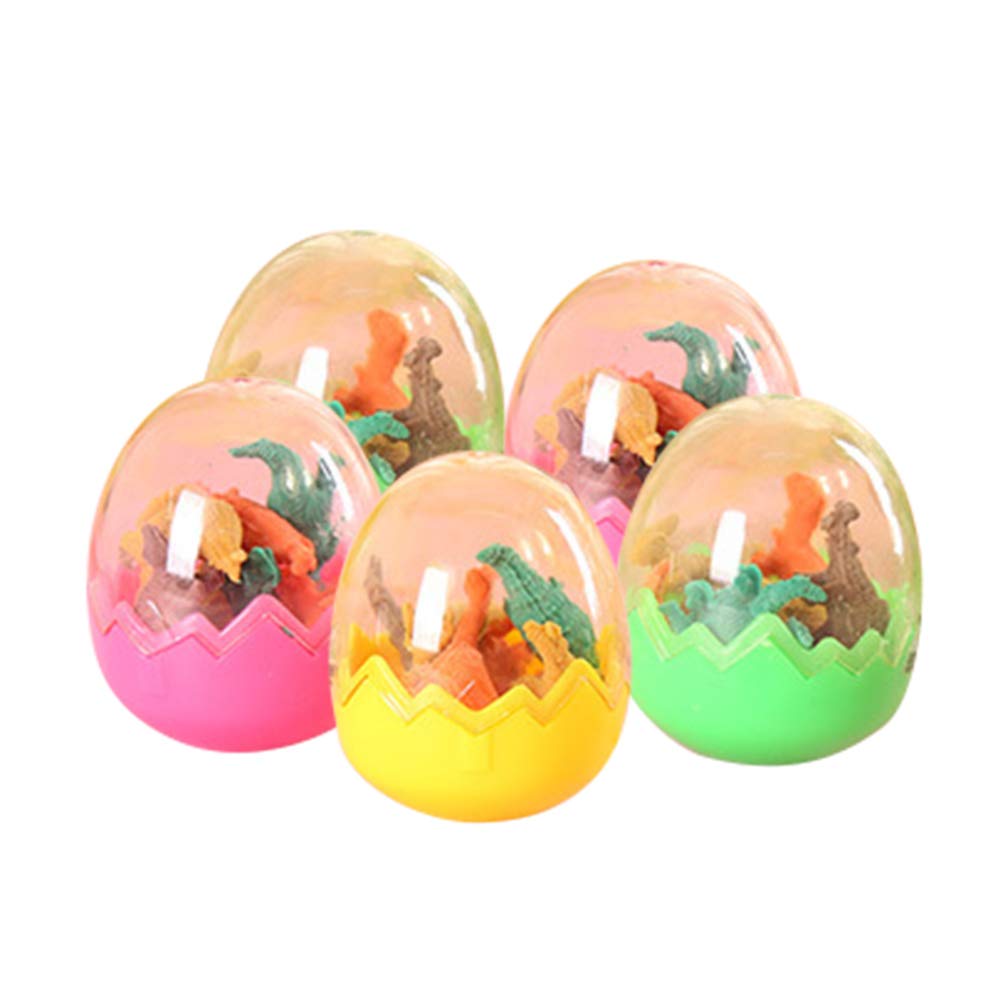NUOBESTY 5-Piece School Goodie Bags Set - Cute Animal Erasers, Mini Pencils & Fun Toy Favors for Kids - Perfect for Classroom Rewards, Birthday Party Favors & Back-to-School Supplies