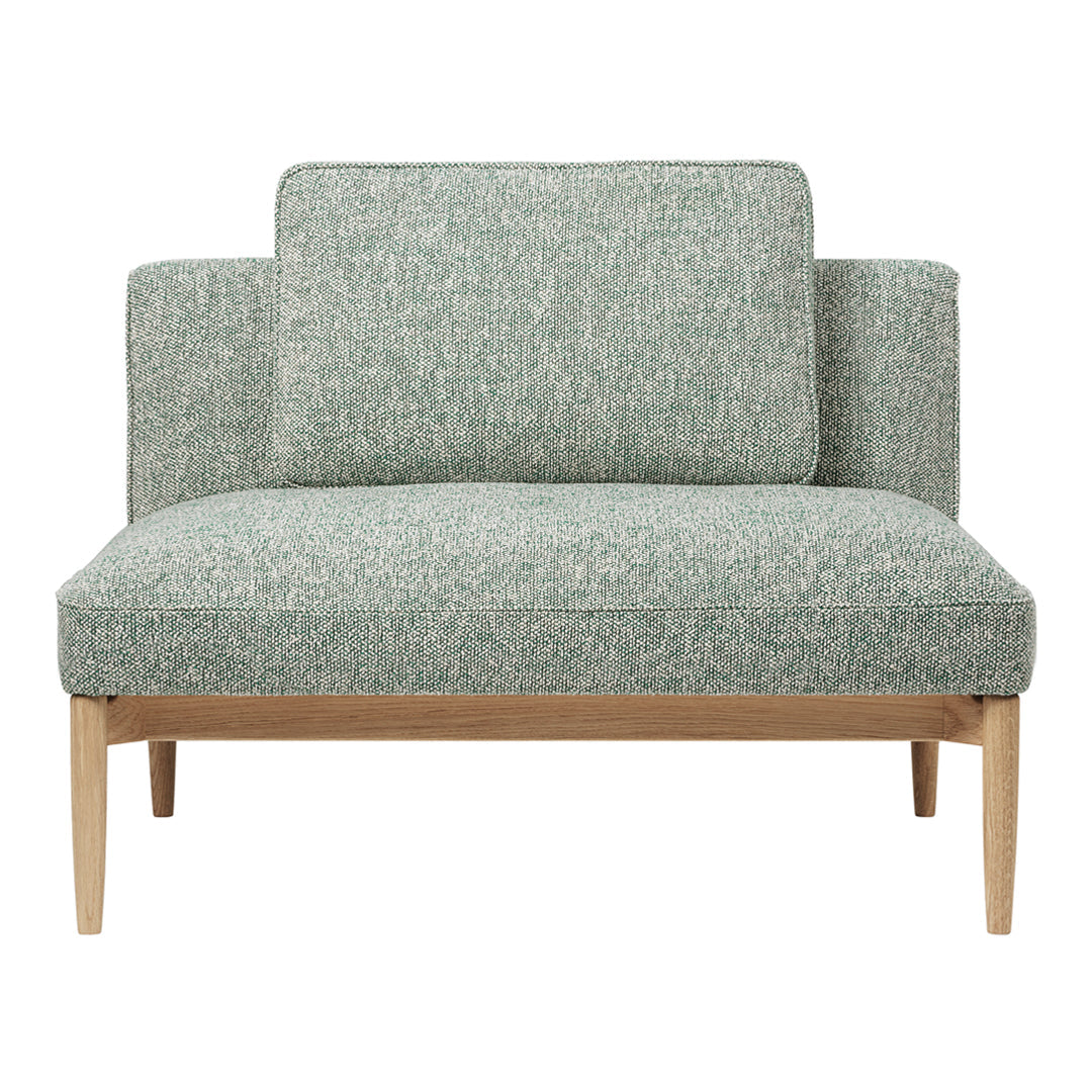 E300 Embrace Modular Sofa Center Module - Modern Sectional Couch with Customizable Configurations for Living Room, Lounge & Office Spaces