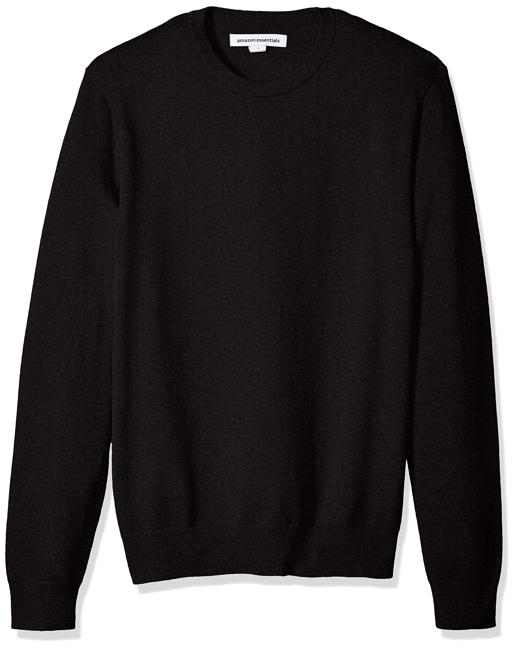 Amazon Essentials Men's Classic Crewneck Sweater - Soft Casual Knit Pullover for Men (Big & Tall Sizes Available) - Perfect for Office, Fall Layering & Winter Outfits
