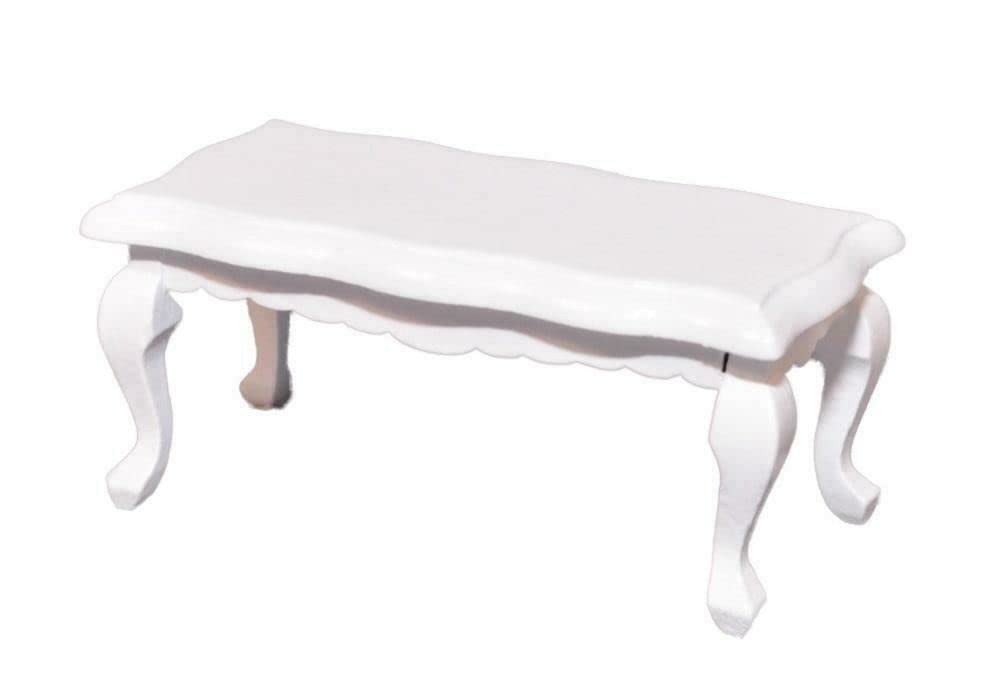 Melody Jane Dollhouse Coffee Table - Shabby Chic White for Living Room Decor
