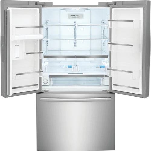 Frigidaire Gallery 36 Inch French Door Refrigerator with 28.8 cu. ft. Capacity - Model GRFN2853AF (Open Box) | Perfect for Large Families & Entertaining