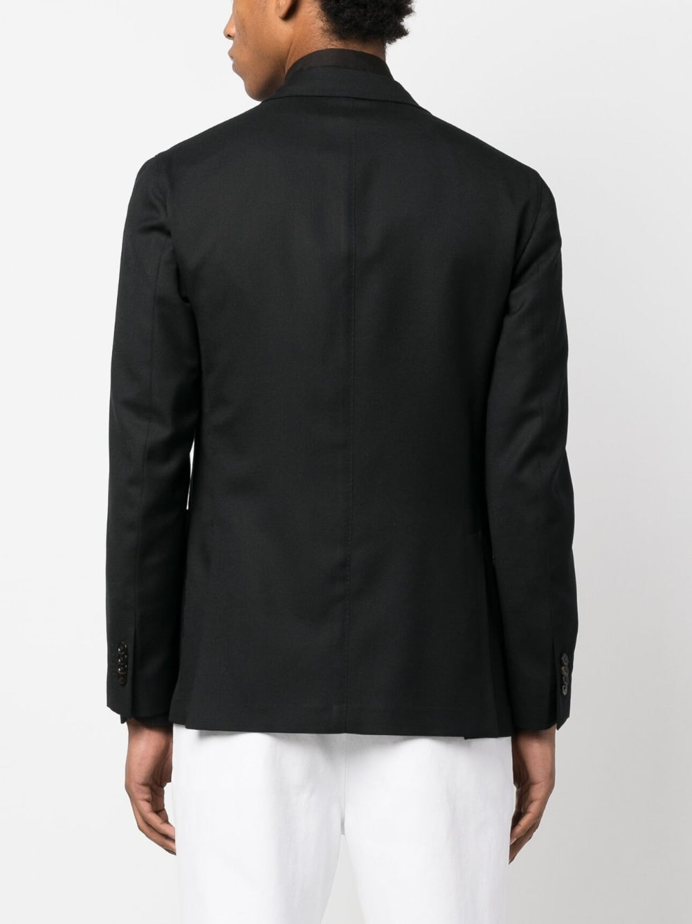 Boglioli Men's Black Jacket - Premium Slim Fit Blazer for Business & Casual Wear | Perfect for Office, Weddings & Special Events