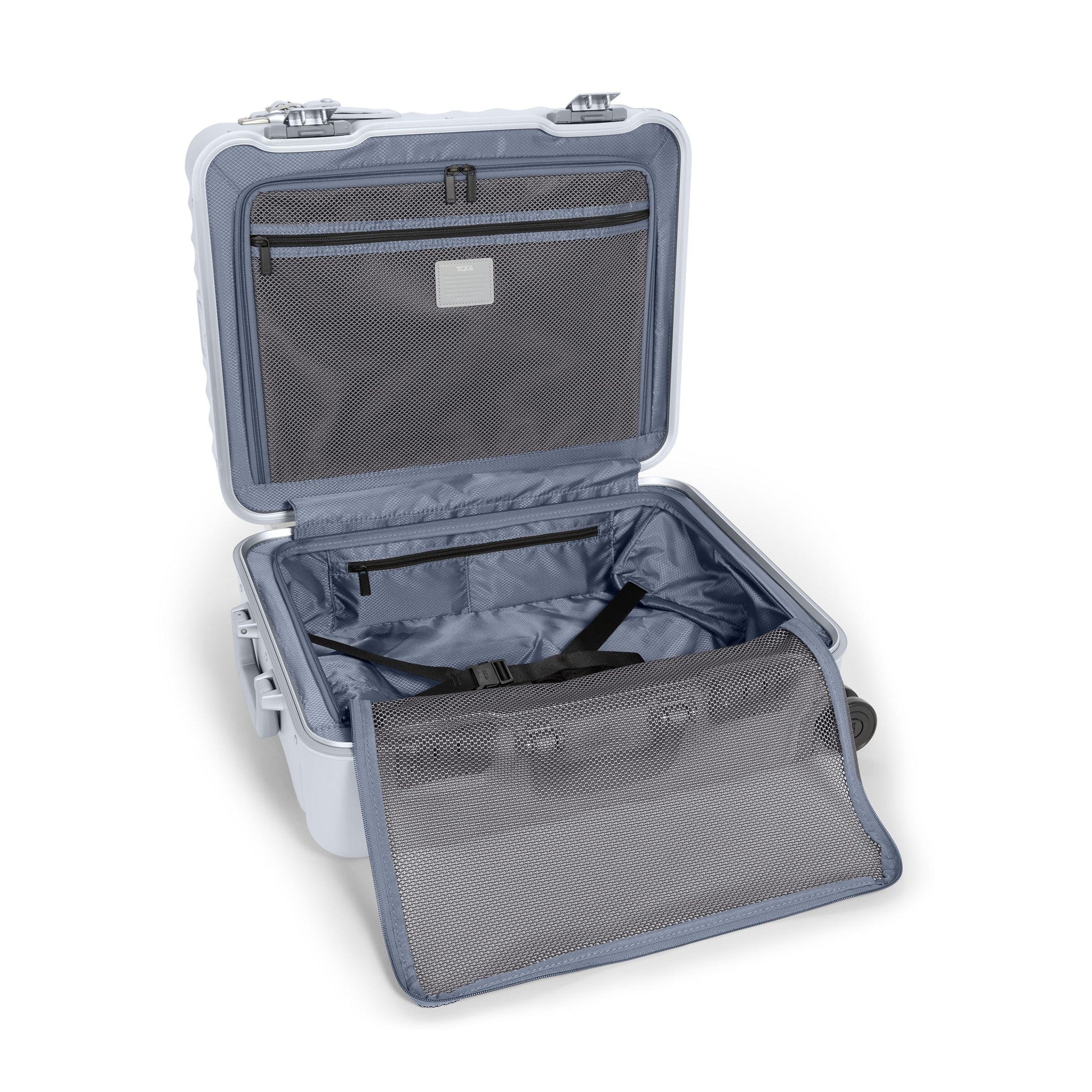TUMI 19 Degree Aluminum Frame 4 Wheel Carry On Luggage - Lightweight Spinner Suitcase for Business Travel & Weekend Getaways