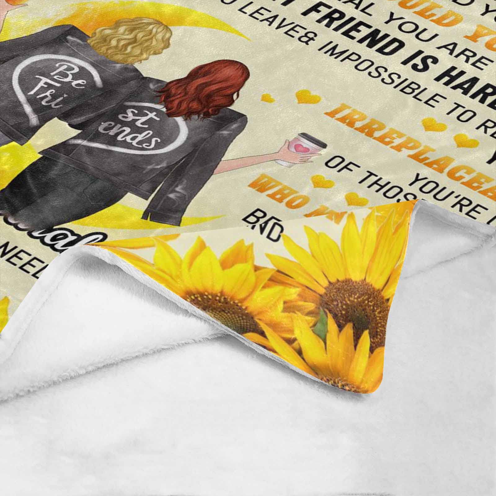 Best Friendship Gifts for Women - Soft 70x80 Inch Cozy Blanket for Besties, Birthday, Christmas & Sentimental Occasions - Perfect Gift for Female Friends, Sisters & Loved Ones (Great for Movie Nights, Sleepovers & Heartwarming Surprises)