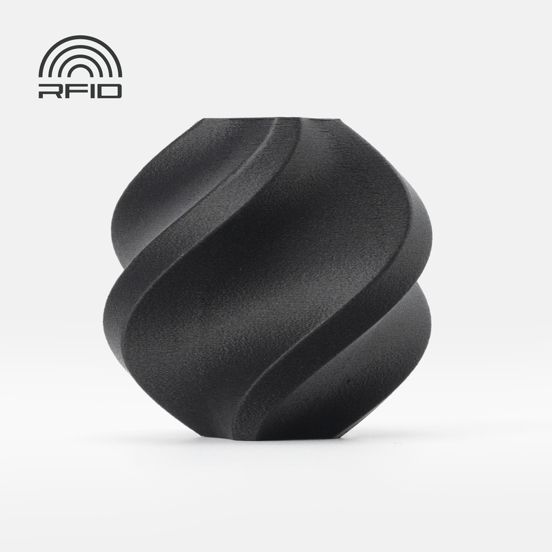 Bambu Lab PETG Carbon Fiber Filament 1.75mm 1kg Spool - High Strength, Heat Resistant 3D Printing Material for Functional Prototypes, Automotive & Engineering Parts
